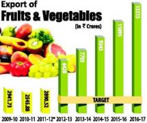 Xuất khẩu rau quả tăng mạnh